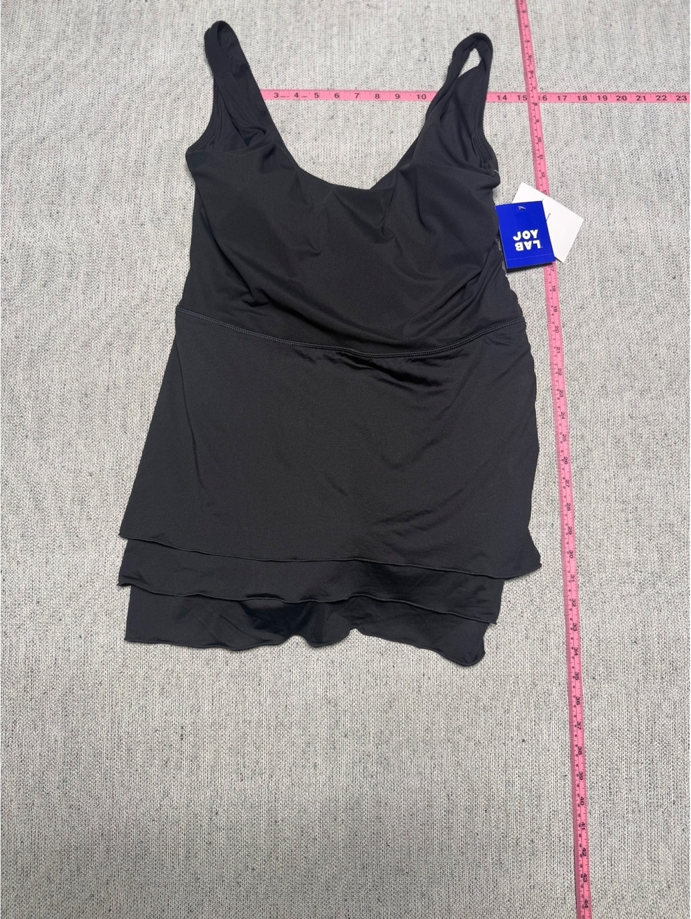 JoyLab Black Active Dress with Velour Wicking, Size XL